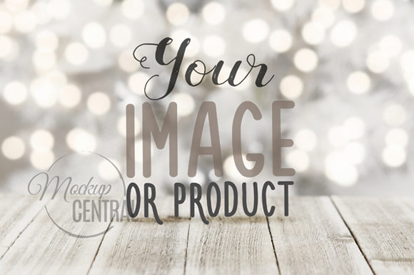 Download Winter Christmas Background Table Mockup - Christmas background Collection