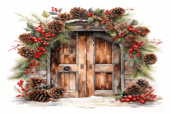 Download Watercolor Christmas Background - Christmas background Collection